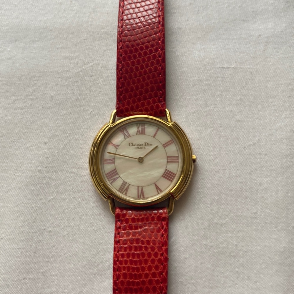Christian Dior Swiss Made Watch Vintage Authentic